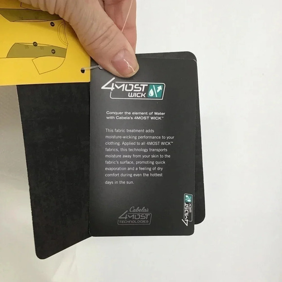 Cabela’s Tactical Holster Shirt Concealed & Carry Short Sleeve NWT Size L - Picture 9 of 13